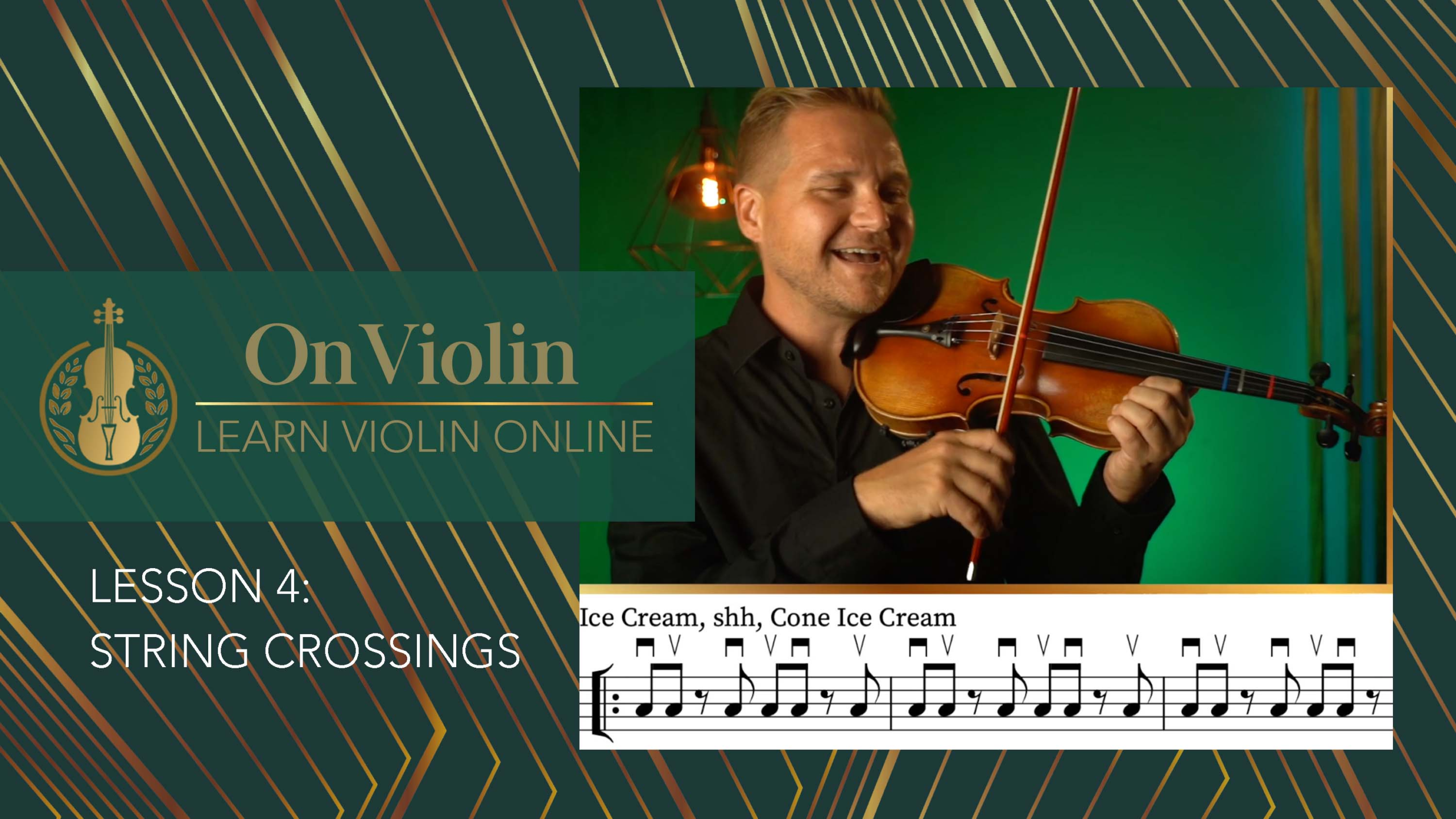 Lesson 4 - String Crossings